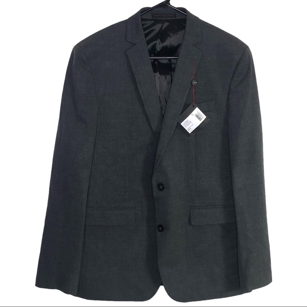 1670 Medium Gray Slim Fit Suit Jacket‎ Various Sizes New With Tags